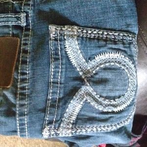 Men's big star jeans (buckle)